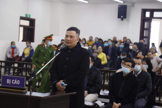 Lê Xuân Giang tại phiên tòa thừa nhận hành vi