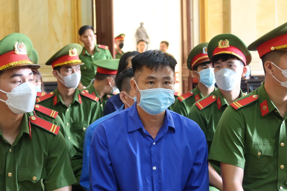 Bị cáo Nguyễn Khắc Đồi, chủ tịch Gold Time tại phiên tòa