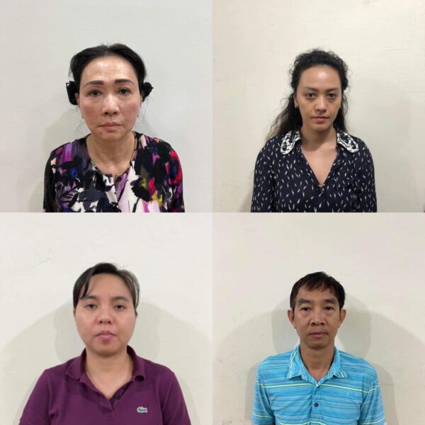 Bà Trương Mỹ Lan chủ tịch tập đoàn Vạn Thịnh Phát tại phiên tòa