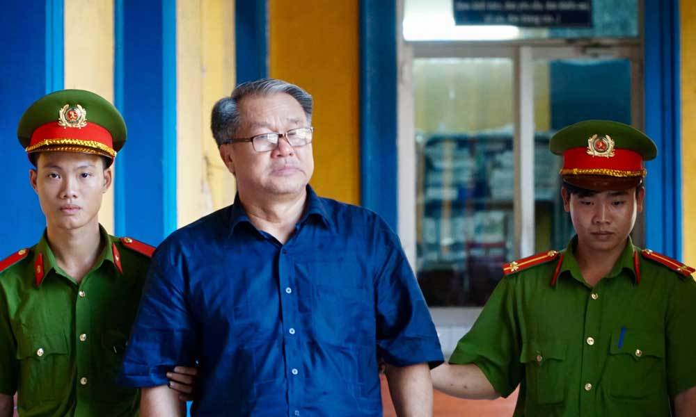 Bị cáo Phạm Công Danh tại phiên tòa xét xử đại án VNCB