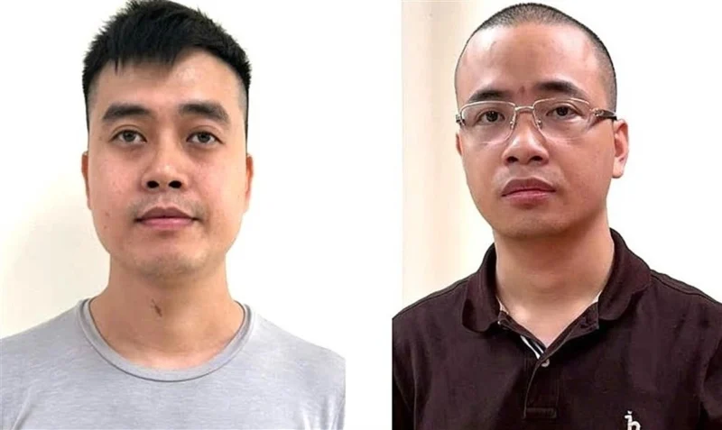 Hoàng Quang Thịnh (trái) và La Khắc Minh (phải) Hoàng Quang Thịnh (trái) và La Khắc Minh (phải)