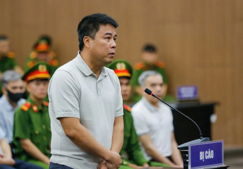 Nguyễn Văn Hậu (Hậu Pháo), chủ tịch tập đoàn Phúc Sơn tại tòa